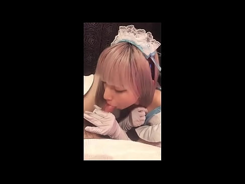 ❤️ جاپاني بت [میوکا]، د فرانسوي نوکرۍ جامې، لومړۍ برخه، بلو جاب او د لوشن سره ټوکر ️❌  جنس