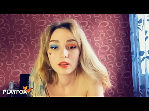 ❤️ د جادو مجازی حقیقت شیشې ماته د هارلي کوین سره جنسیت راکړ ️❌  جنس